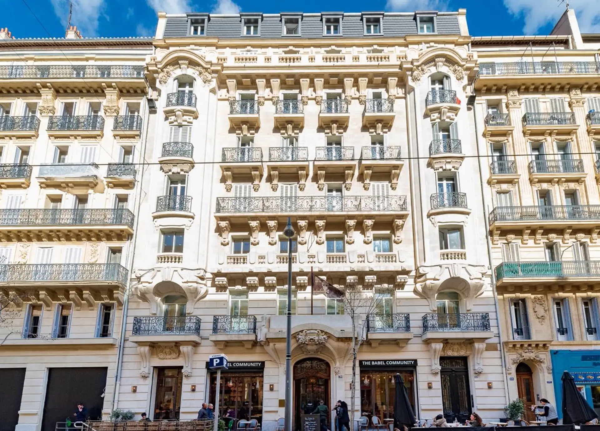 Rénovation d’immeuble pour The Babel Community – Marseille