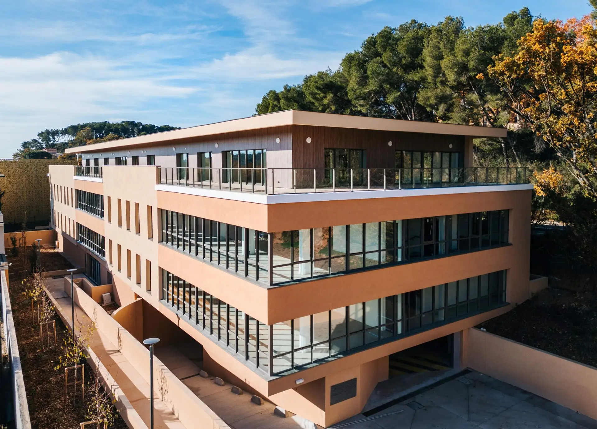 Construction locaux bureau et d’enseignement – Aix en Provence
