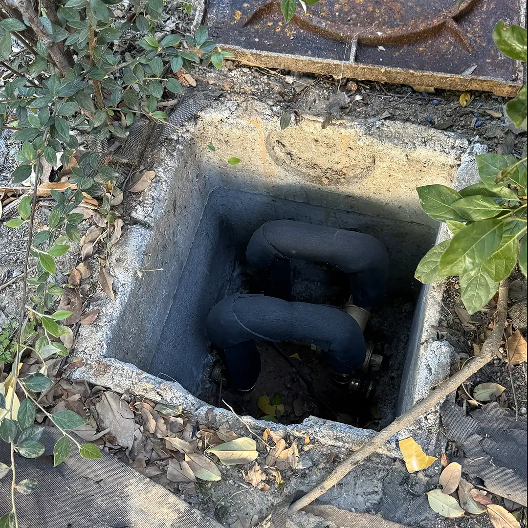 Remise en état pression d'eau froide en urgence résidence Frescoules Vitrolles