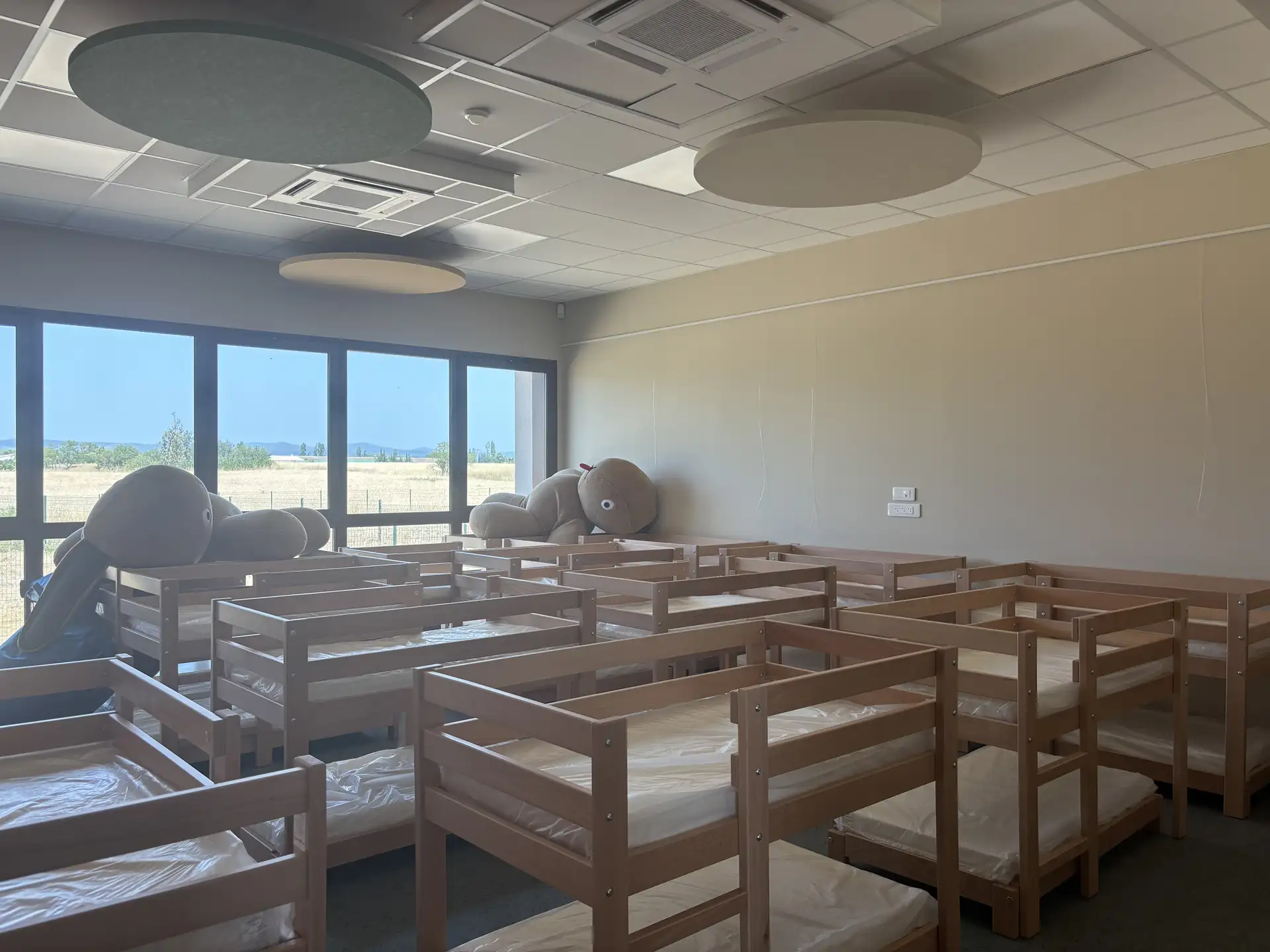 Ventilation, chauffage et climatisation, plomberie espace d'accueil enfants Trets