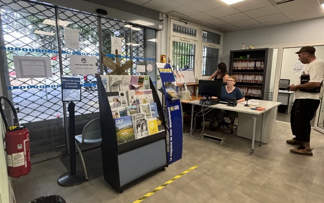 Travaux d’aménagement en cours pour le CCAS d’Aubagne