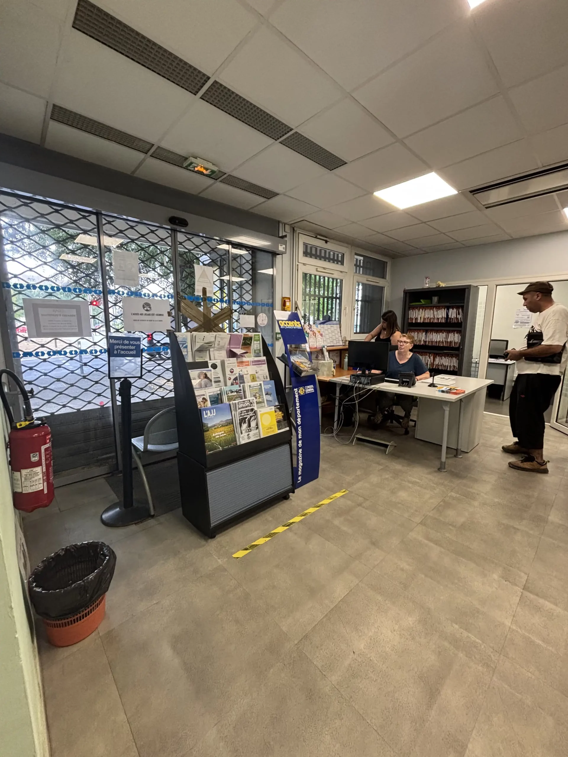 Travaux d’aménagement en cours pour le CCAS d’Aubagne