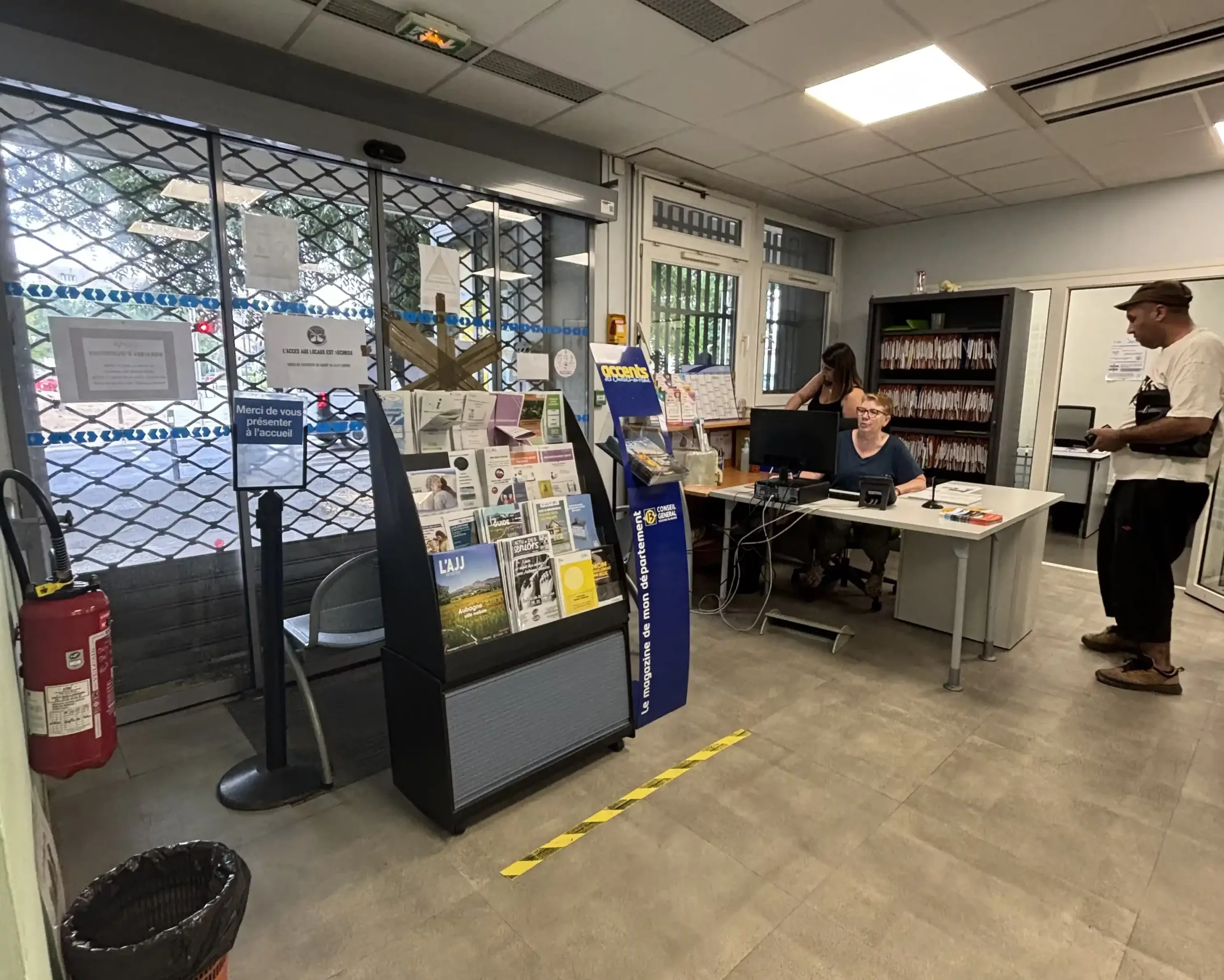 Travaux d’aménagement en cours pour le CCAS d’Aubagne